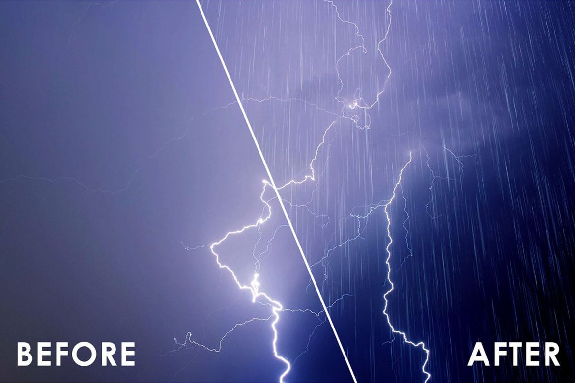 Realistic Rain Overlays - view 5