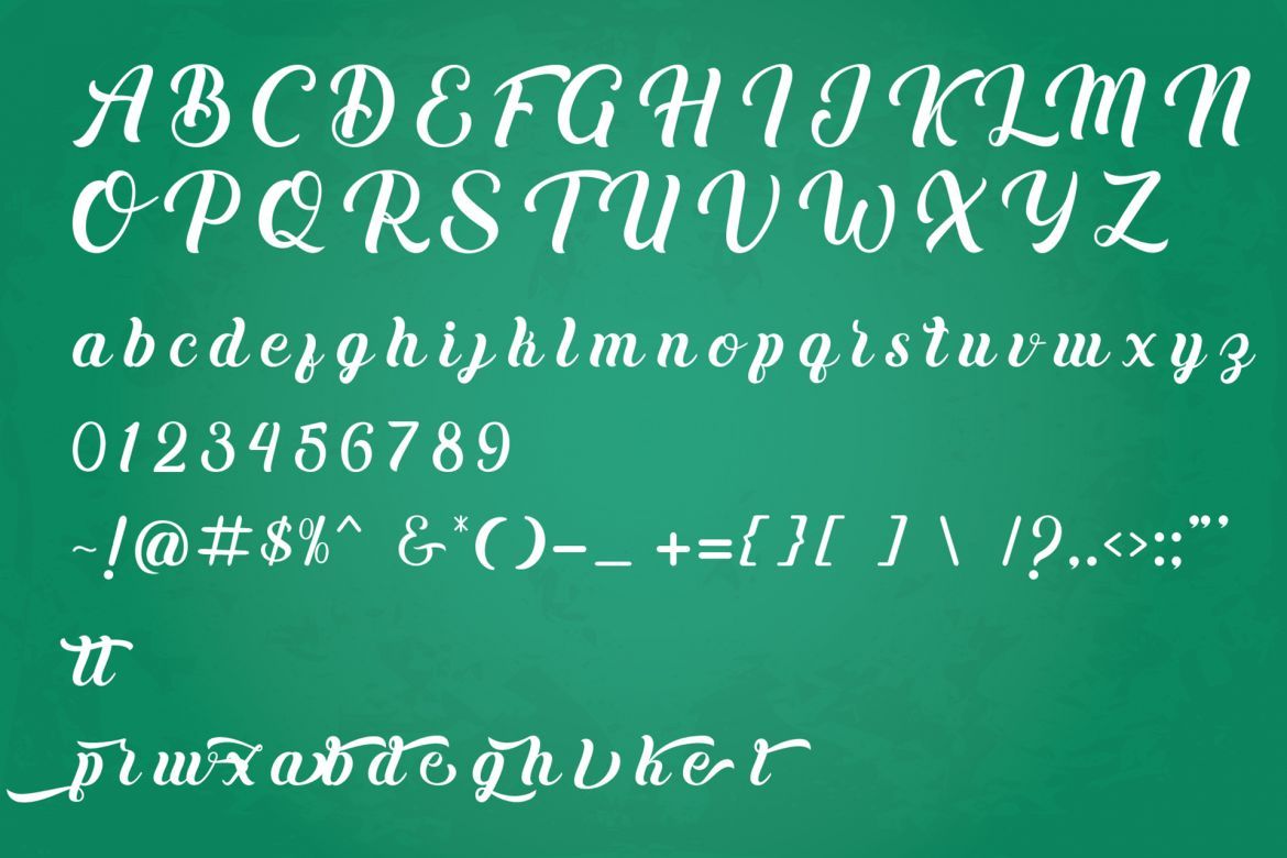 Morrisette Script - view 6