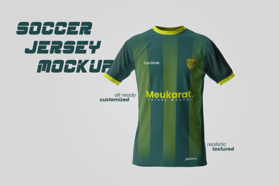 Soccer Jersey FREE Mockup