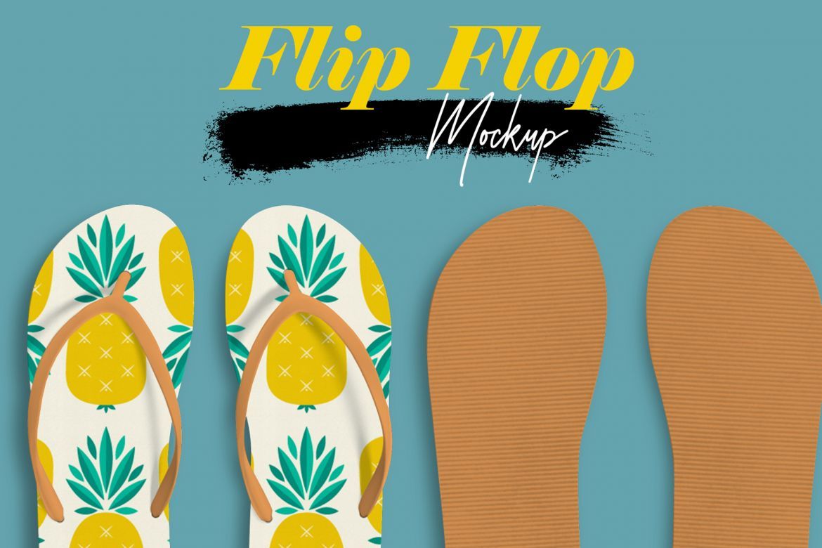 Flip Flop Mock-up - view 3
