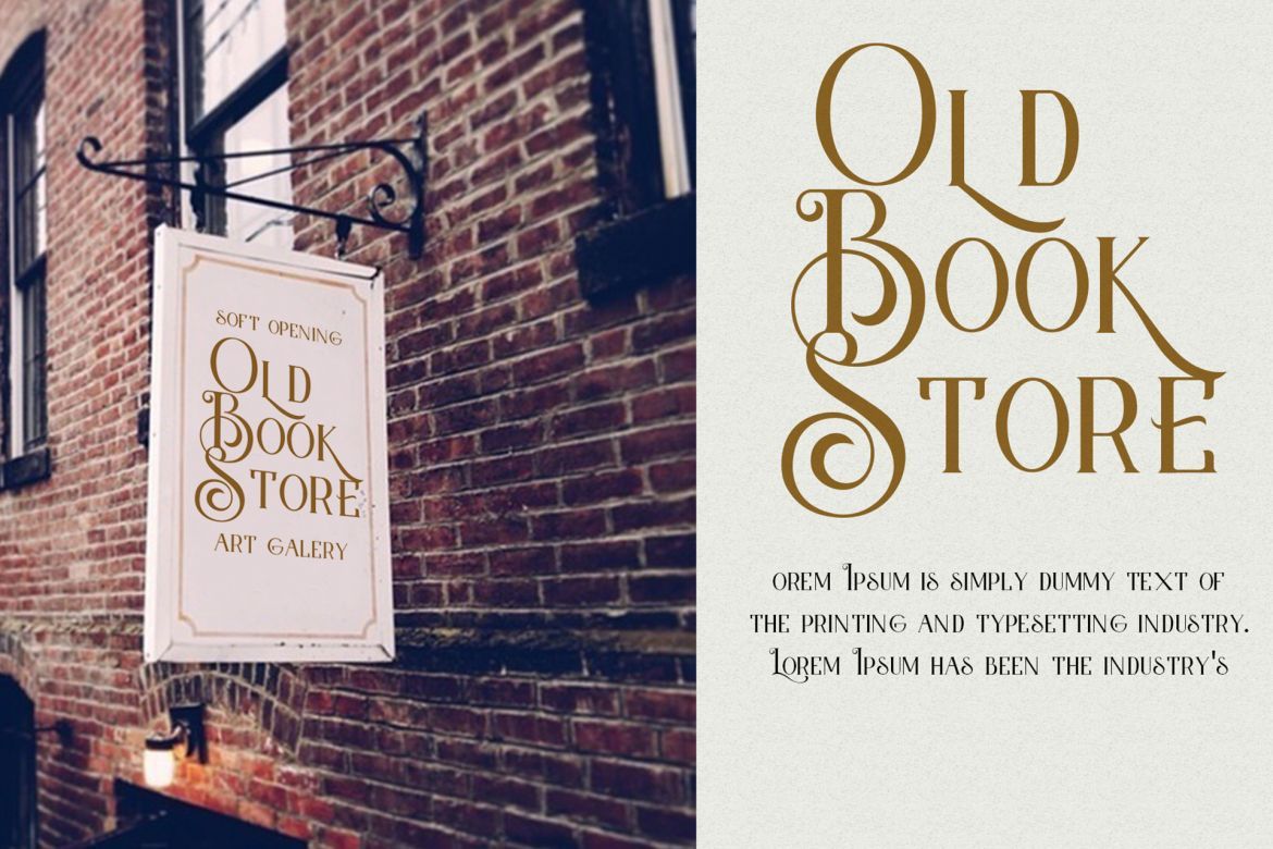 Athlenstan Vintage Font alternate