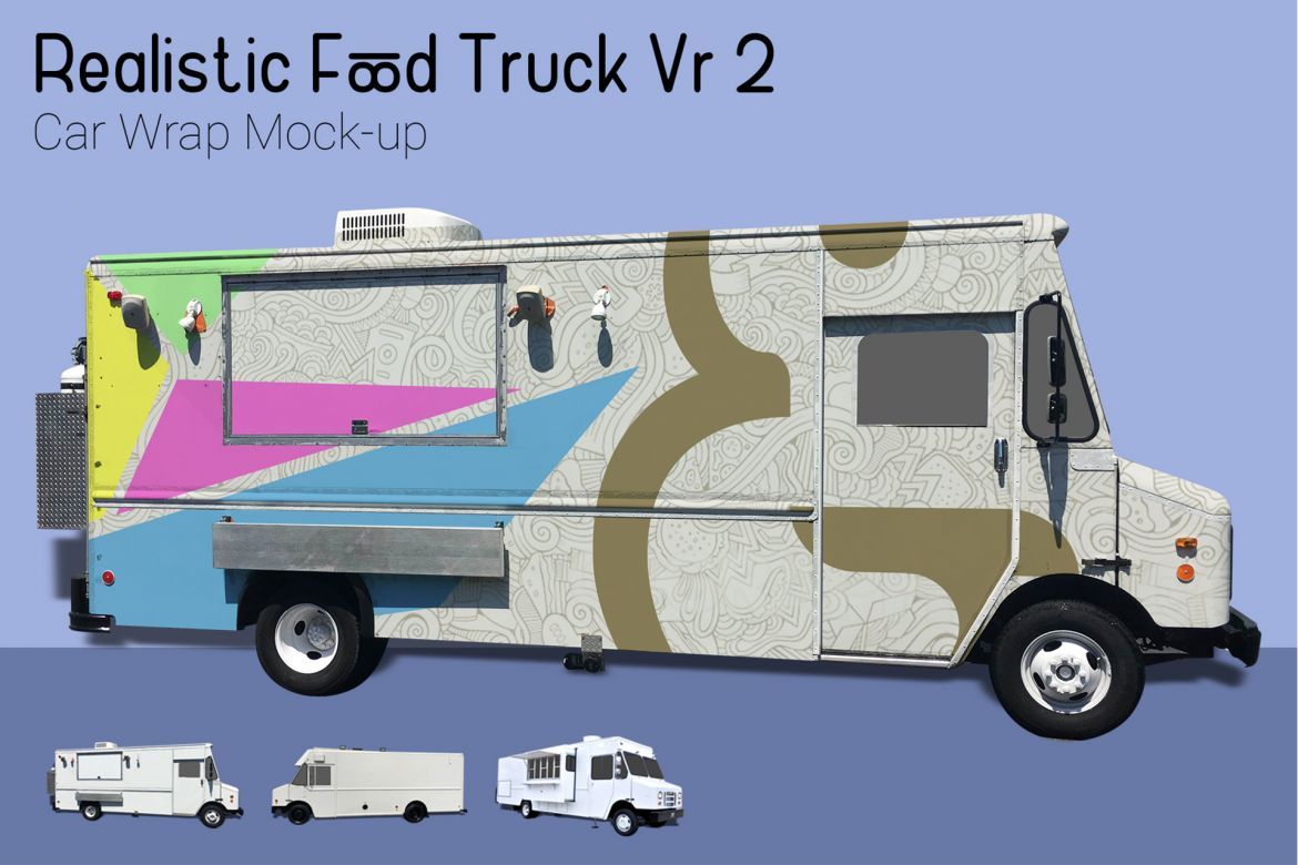 Food Truck Mock-Up Vol 2 alternate