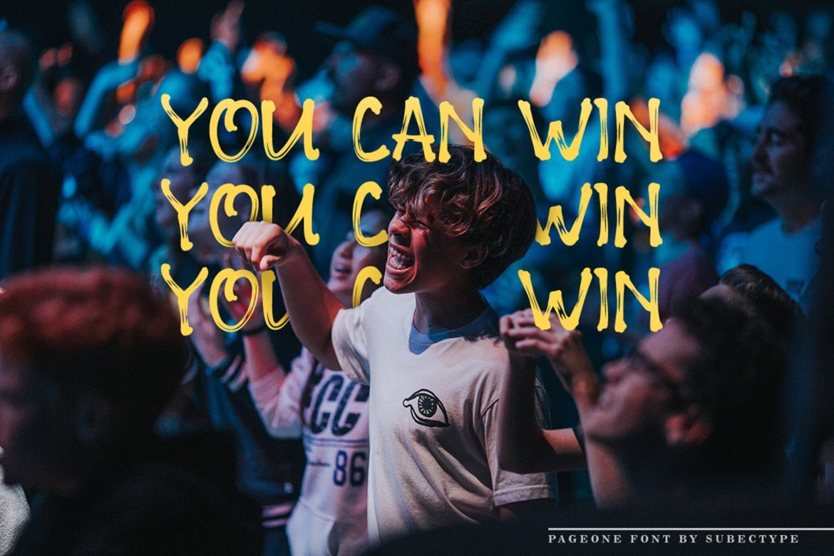 Pageone Brush Font - view 5