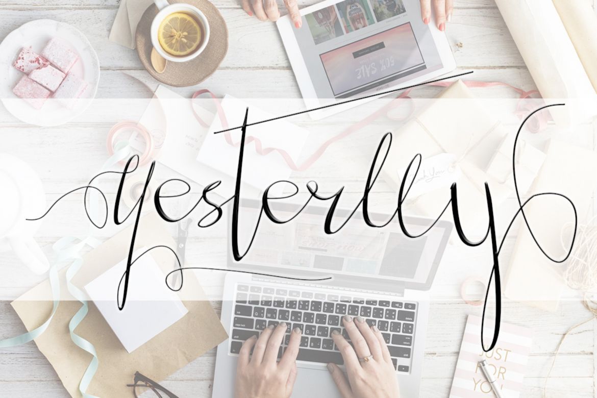 Gillithig Script alternate