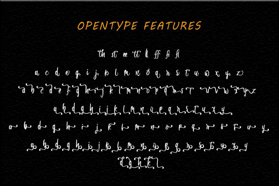 Butterfly Script - view 8