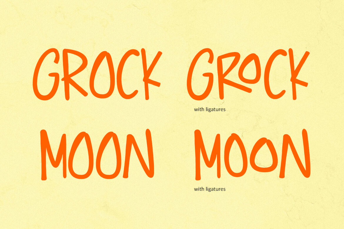 Glabak Lastro Authentic FREE Font - view 7