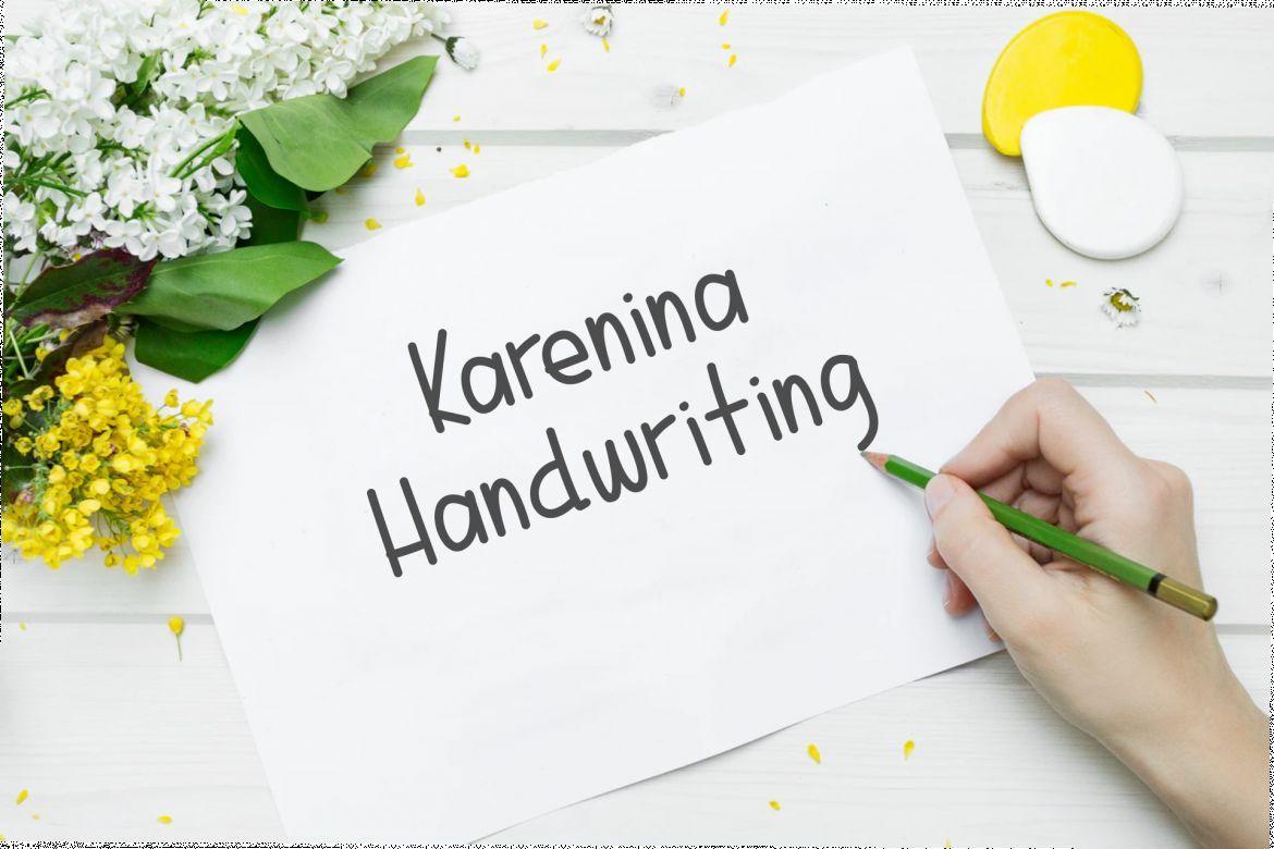 Karenina Handwriting - view 7