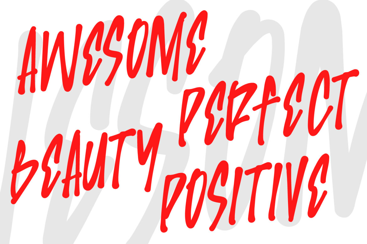 Klowin Beruar FREE Energetic Font - view 3