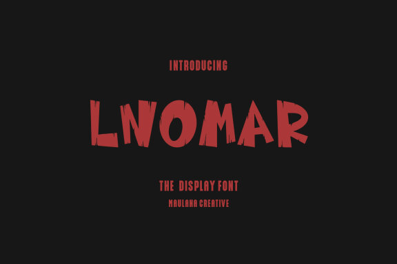 Lnomar Spooky FREE Display Font