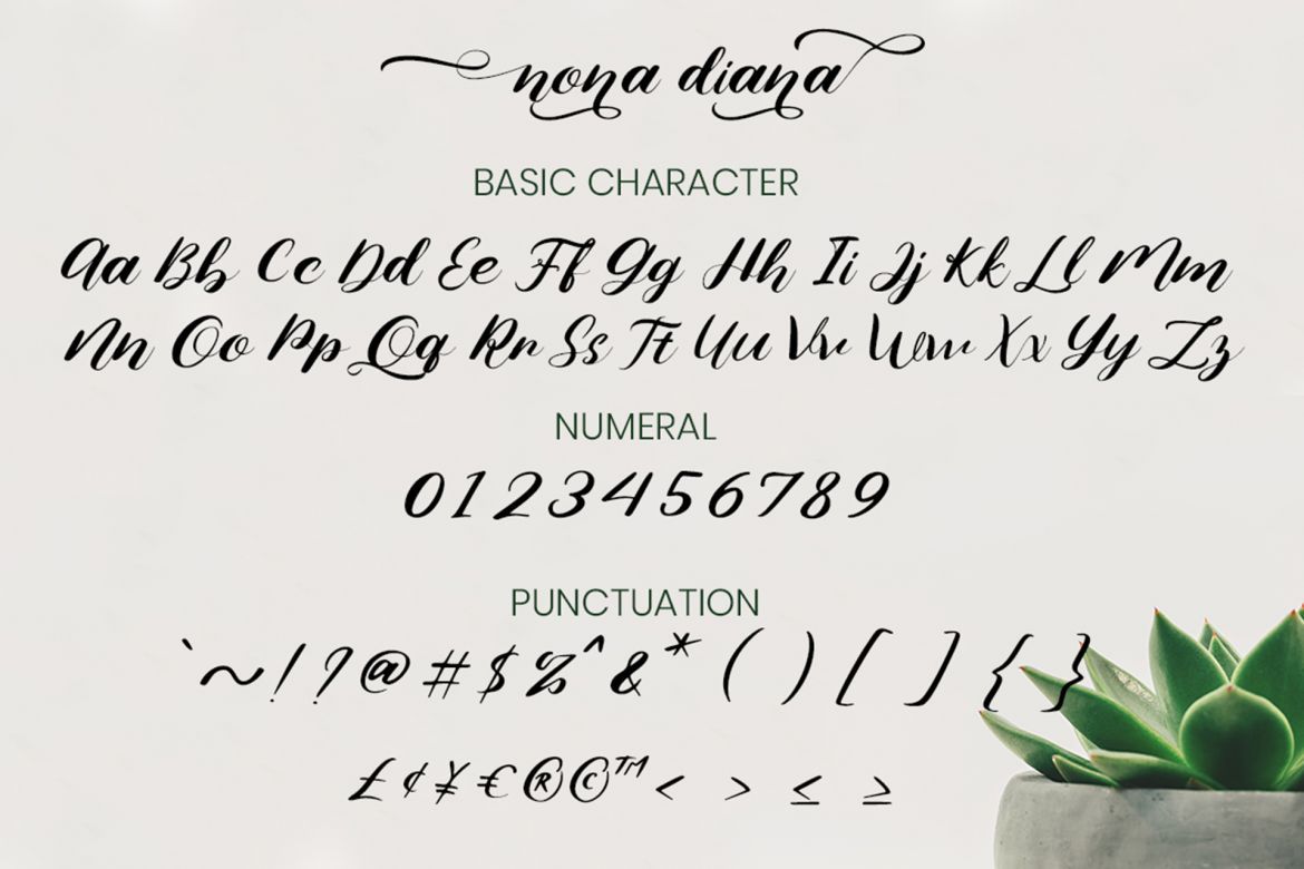 Nona Diana Script - view 7