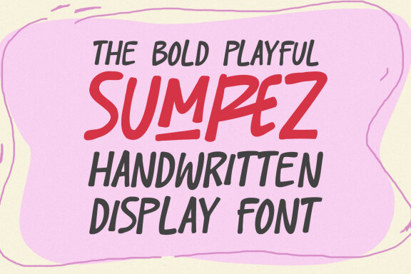 Sumrez Bold Playful FREE Font