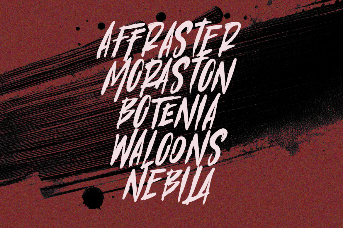 Crawn Migeos Brush FREE Font - view 3