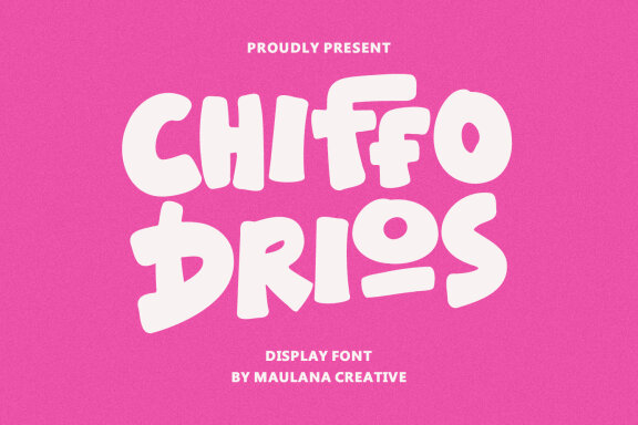 Chiffo Drios Display FREE Font