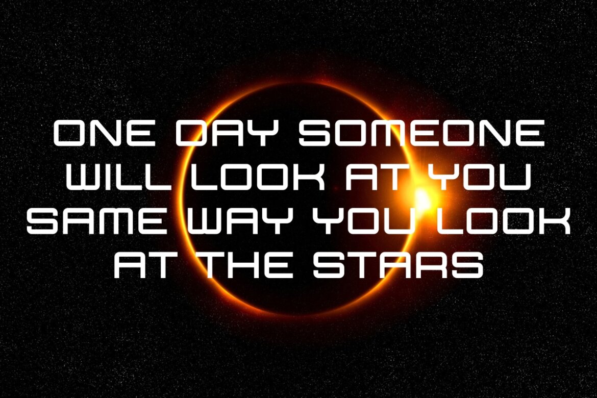 Solar Eclipse - Futuristic FREE Font - view 3