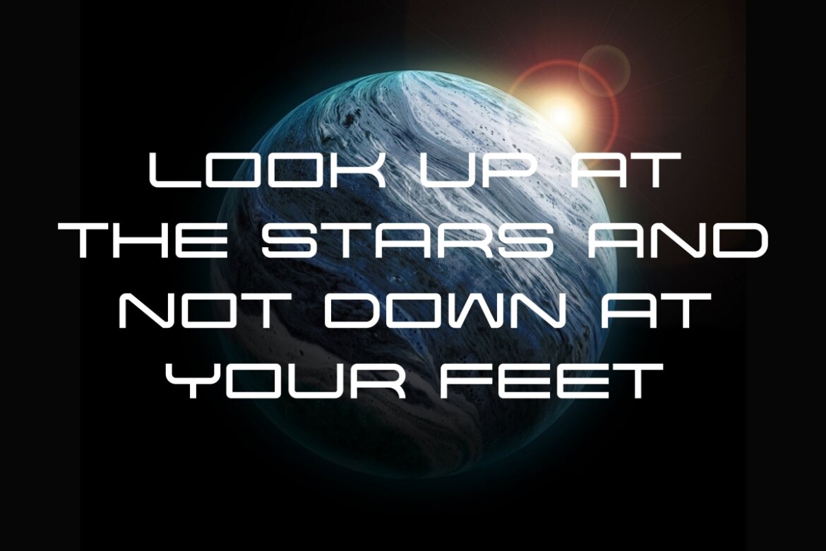 Solar System - Futuristic FREE Font - view 5