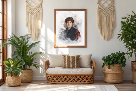 Pastel Brush Canvas - FREE Mockup