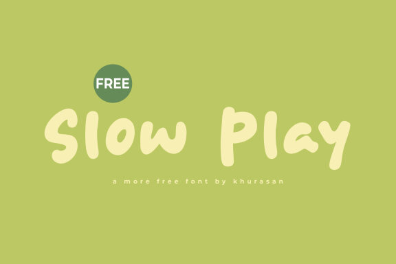 Slow Play FREE Font