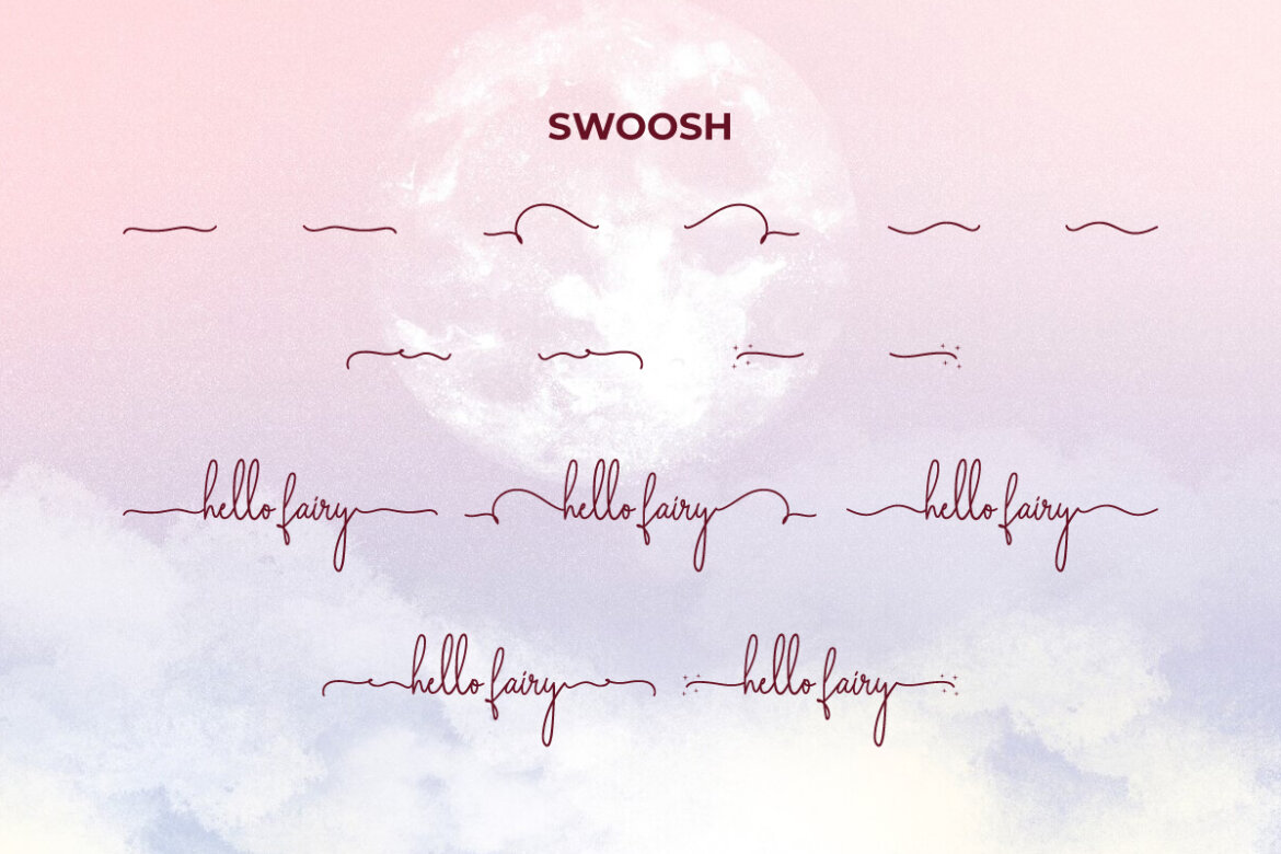 Hello Fairy FREE Font - view 8