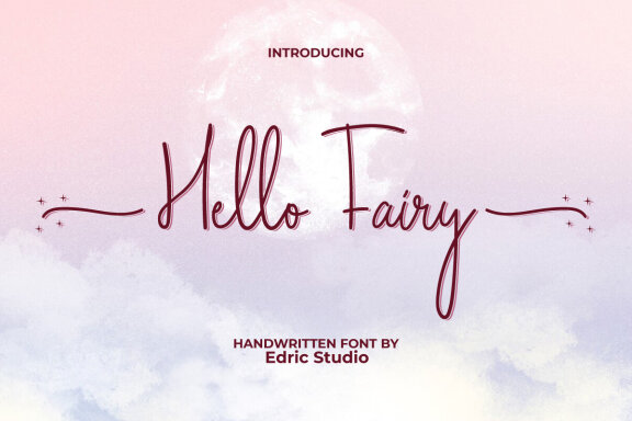Hello Fairy FREE Font