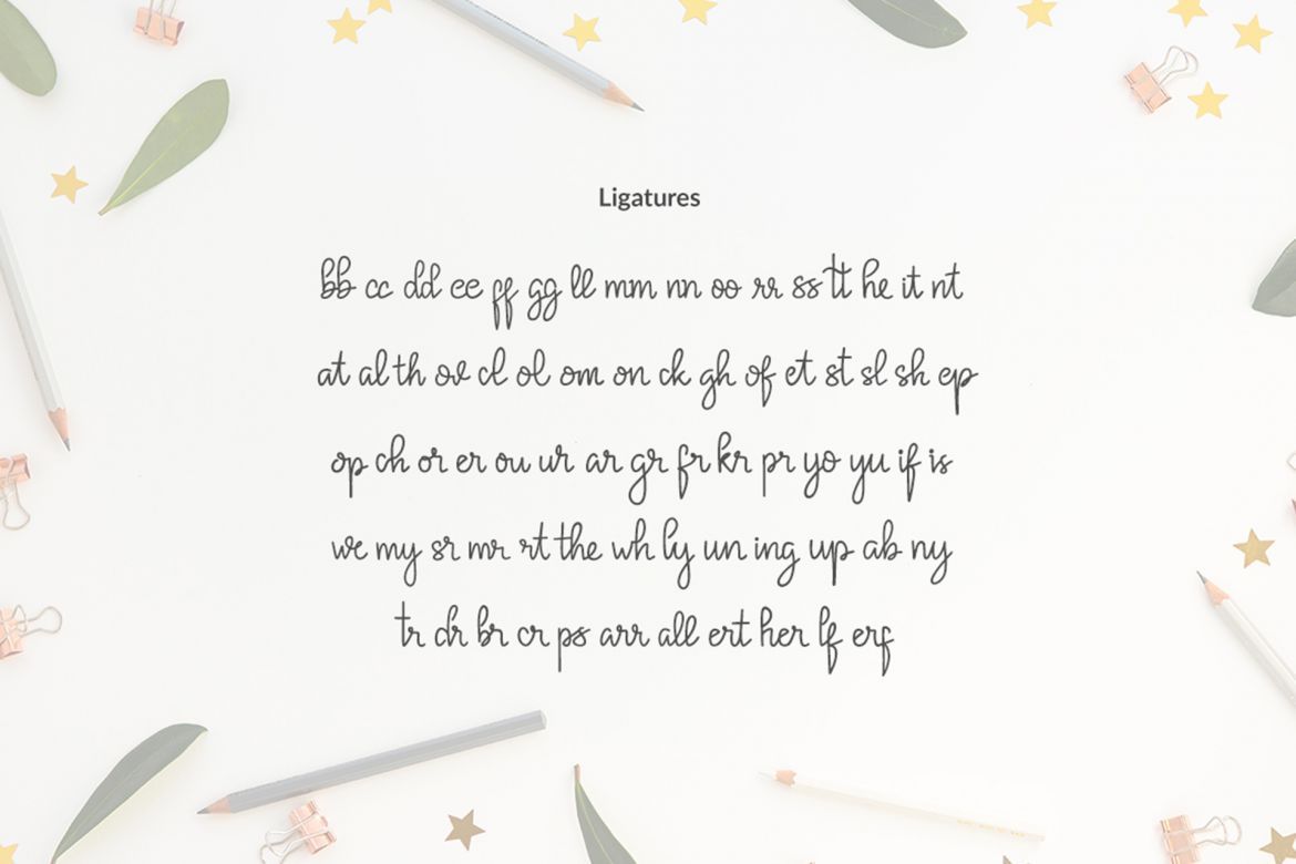Butterland Monoline Script Font - view 8