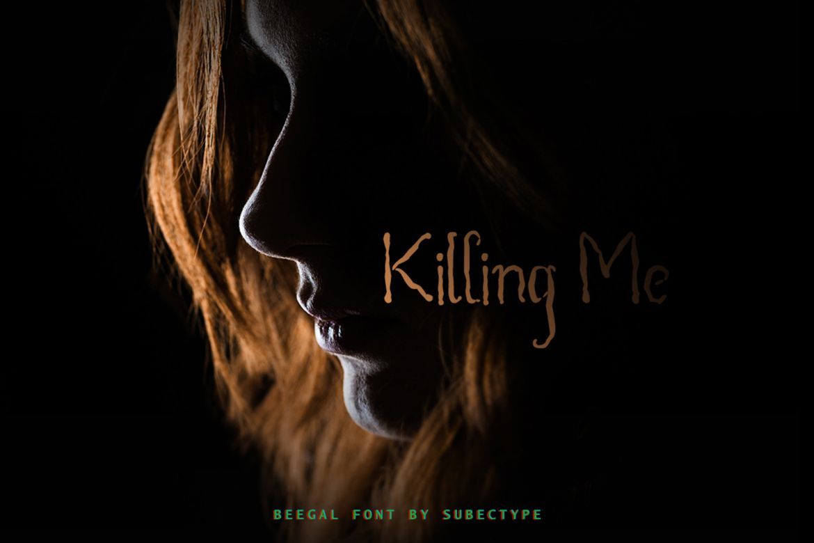 Beegal Horror Font - view 9