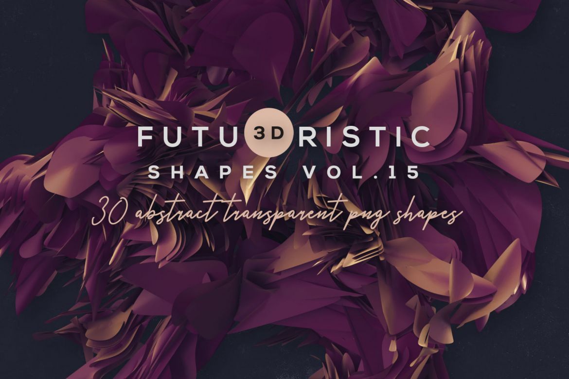 Free 3D Abstract Shapes 15 alternate