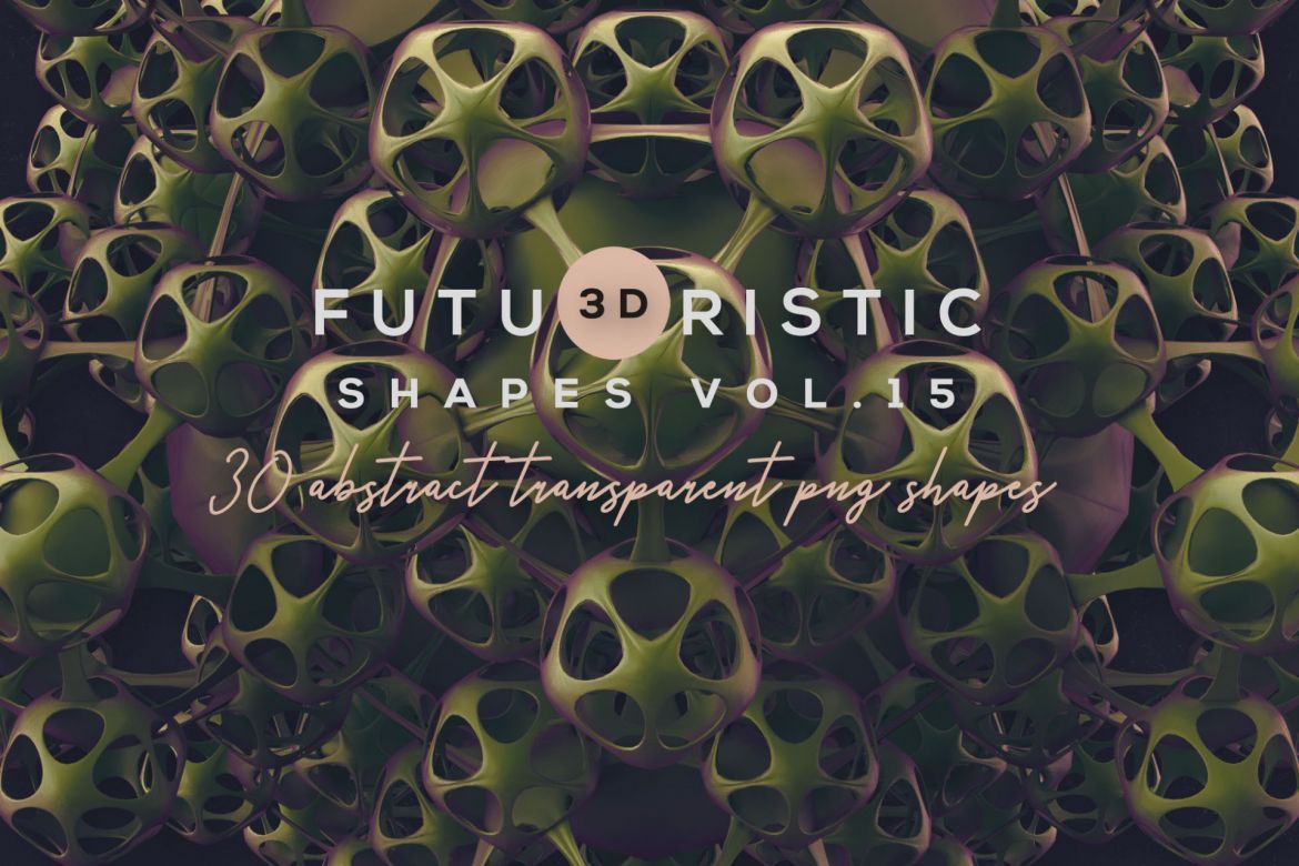 Free 3D Abstract Shapes 15 - view 3