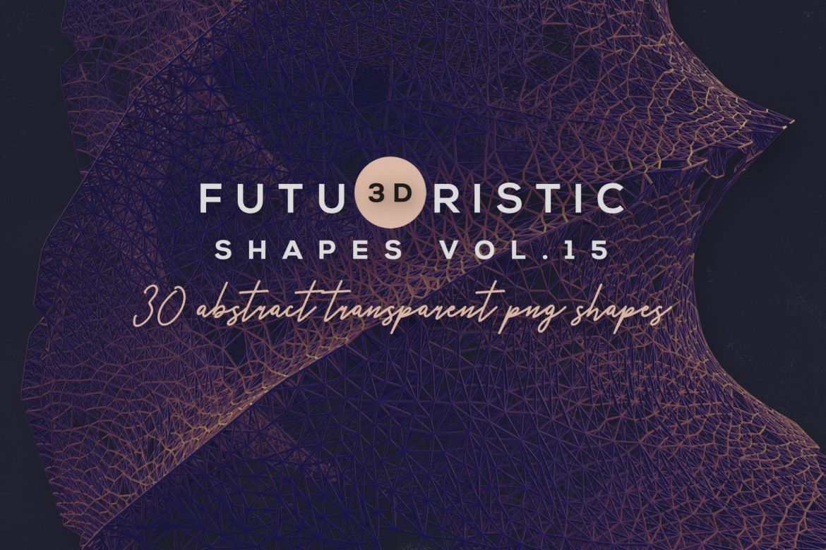 Free 3D Abstract Shapes 15 - view 4