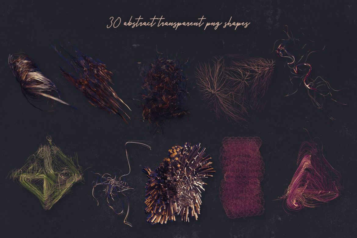 Free 3D Abstract Shapes 15 - view 8