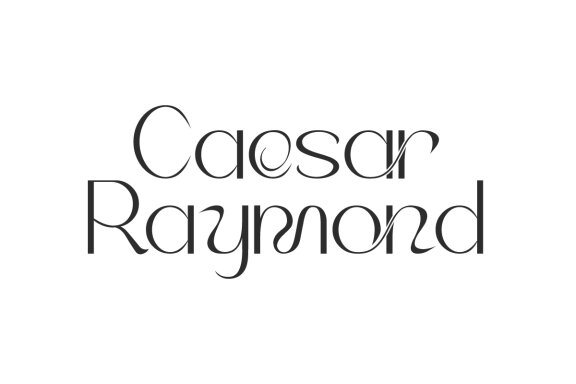 Caesar Raymond FREE Font