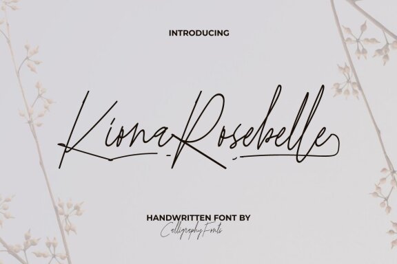 Kiona Rosebelle FREE Font