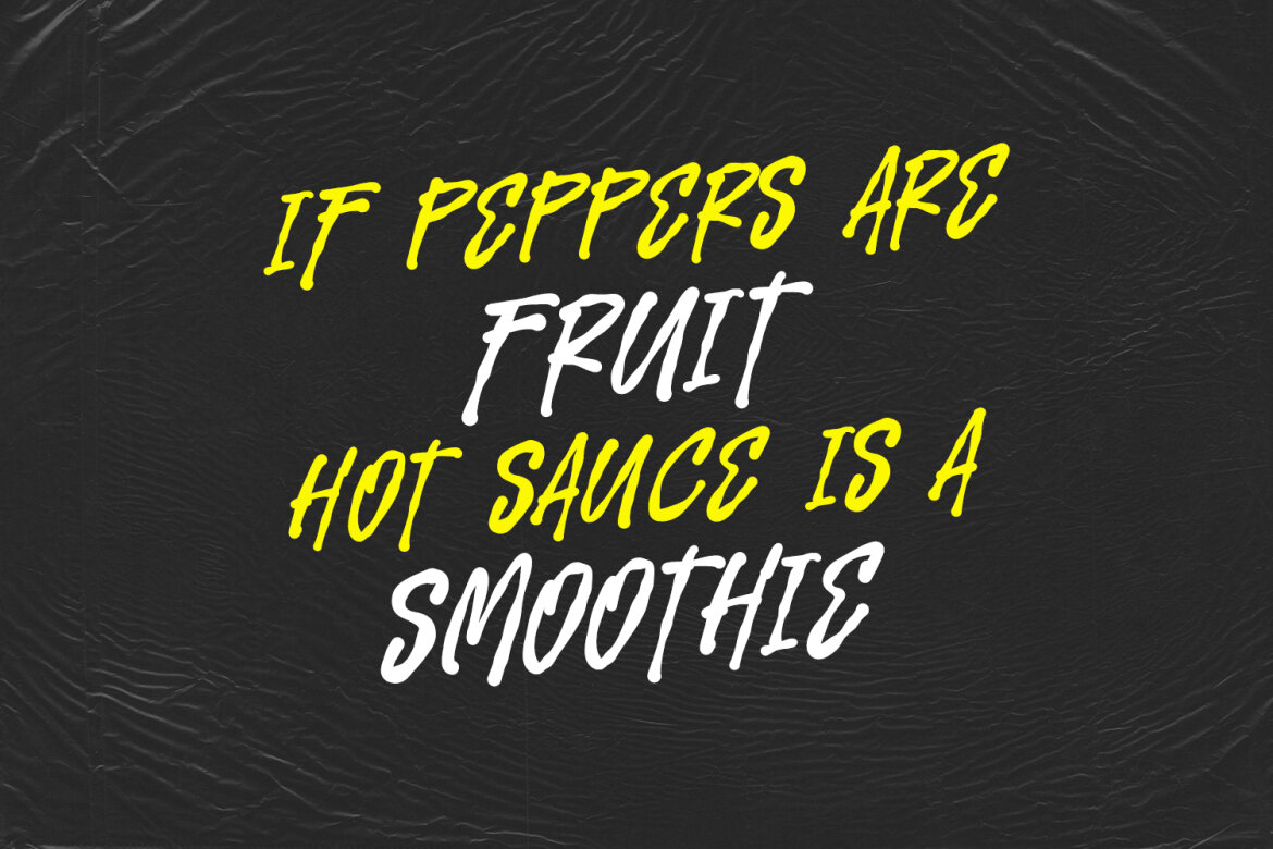 Grous Hiraco Paint Brush FREE Font - view 5