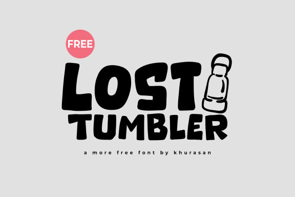 Lost Tumbler FREE Font