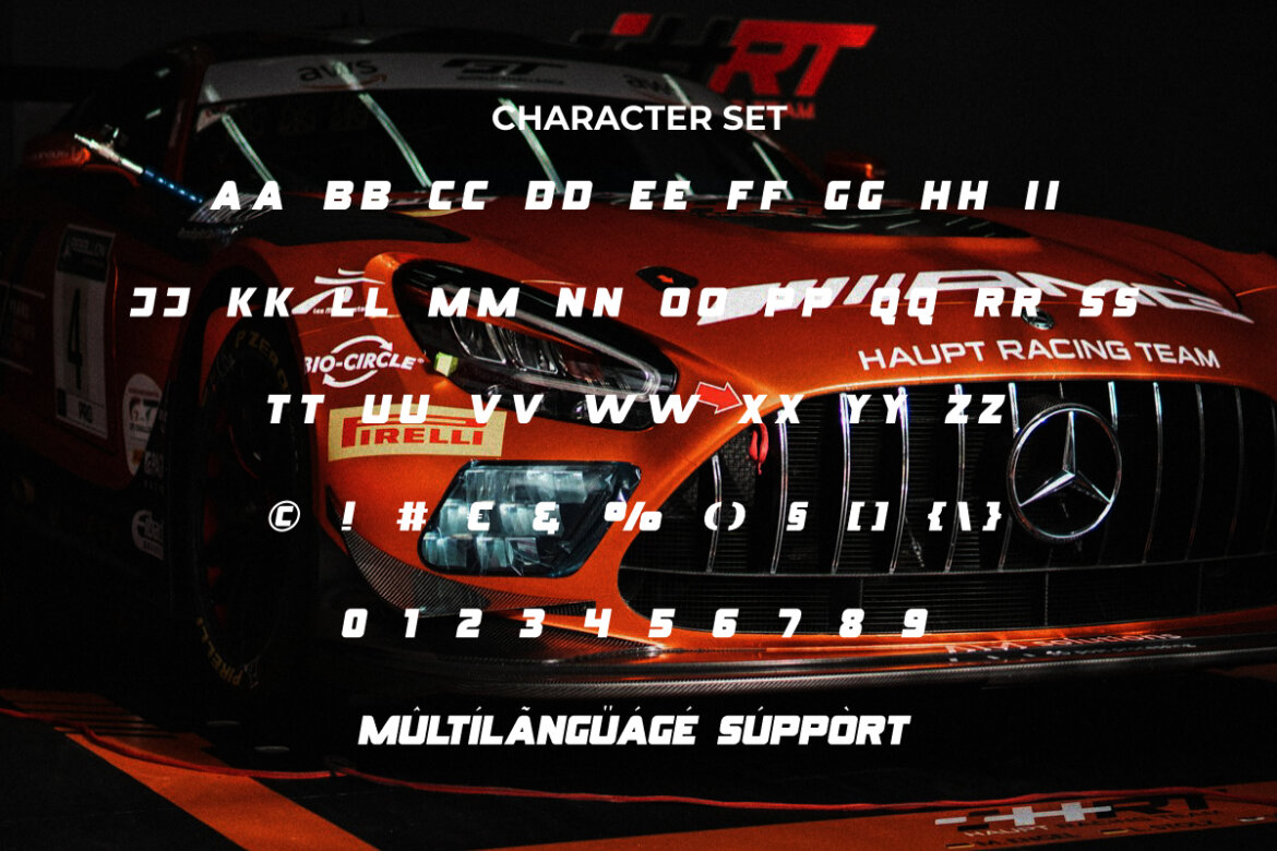 Aeromove Font - view 5