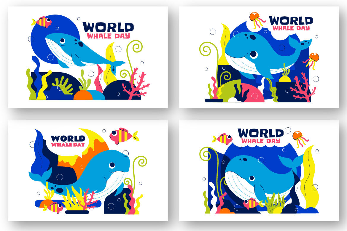 10 World Whale Day FREE Illustrations - view 3