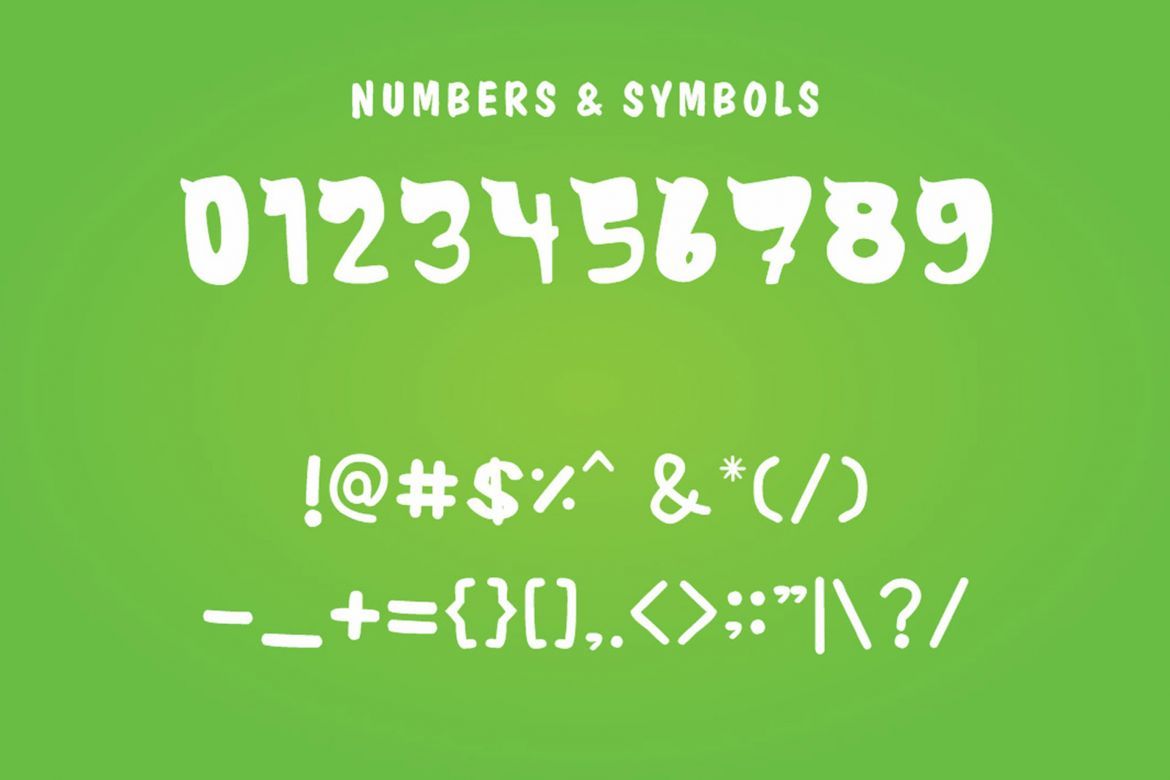 MonsTerio Funny Font - view 6