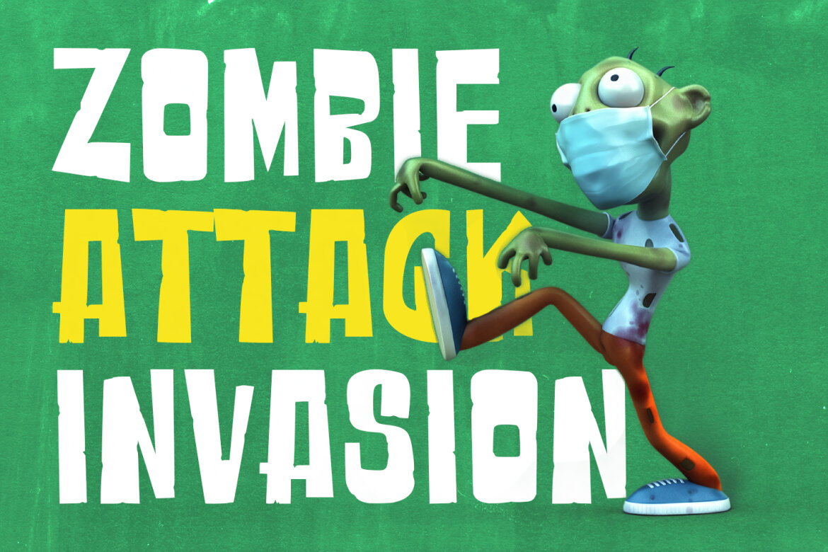 Zombreak Horror Vintage FREE Font alternate