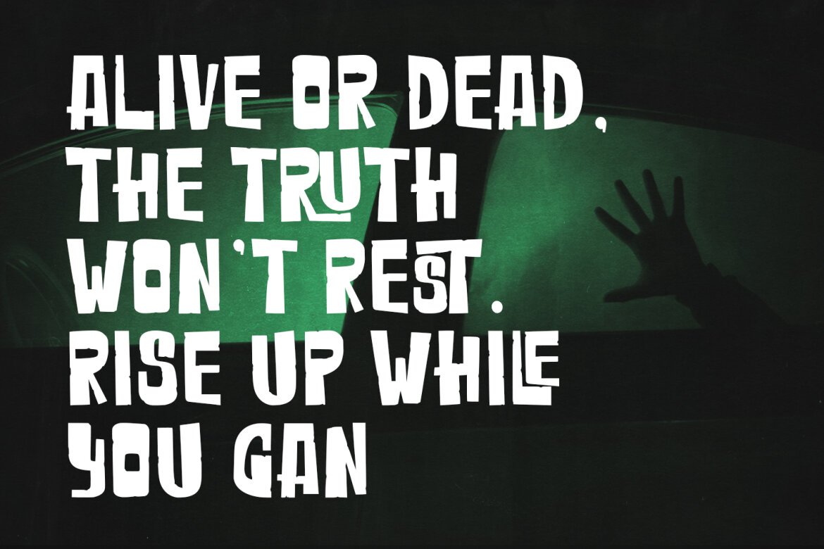 Zombreak Horror Vintage FREE Font - view 6