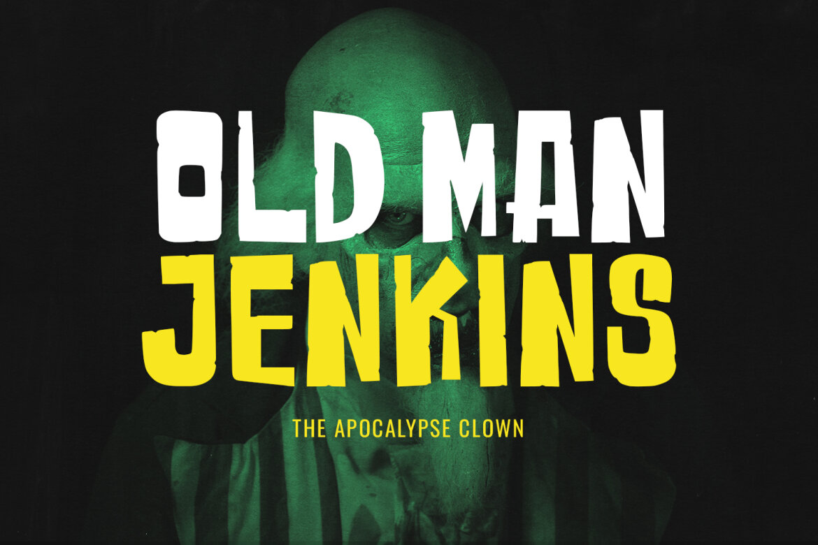 Zombreak Horror Vintage FREE Font - view 4