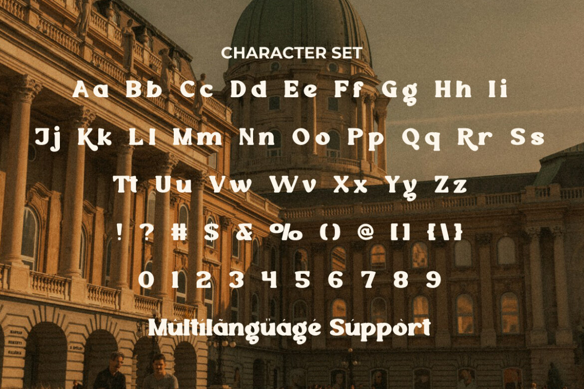 Rostia Font alternate