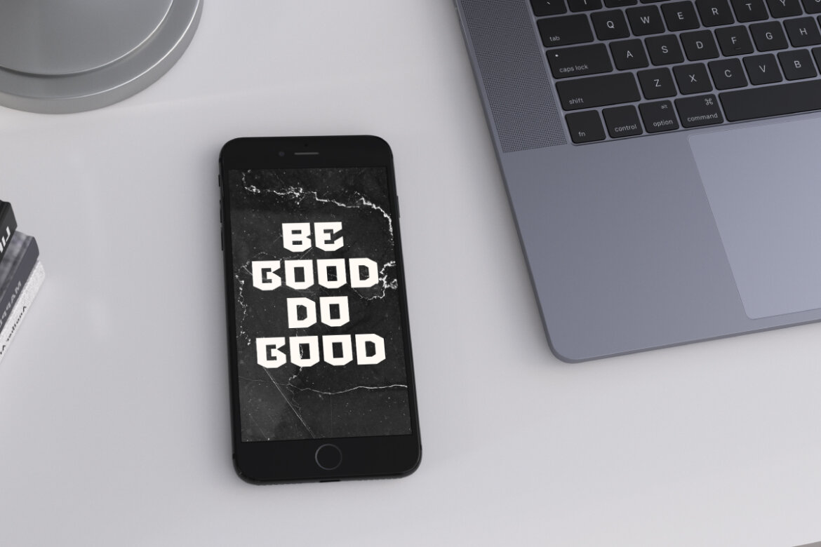 Black Cyber FREE Font - view 7