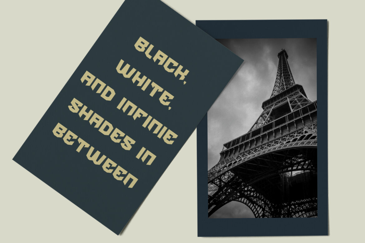 Black Cyber FREE Font - view 9