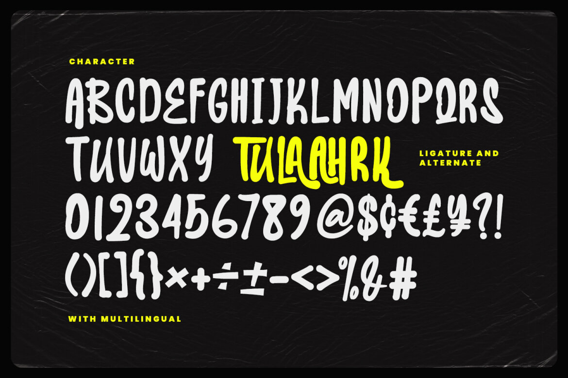 Tukah Melasick Urban FREE Font - view 5