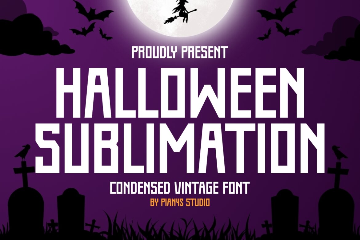 Halloween Sublimation - FREE Font alternate