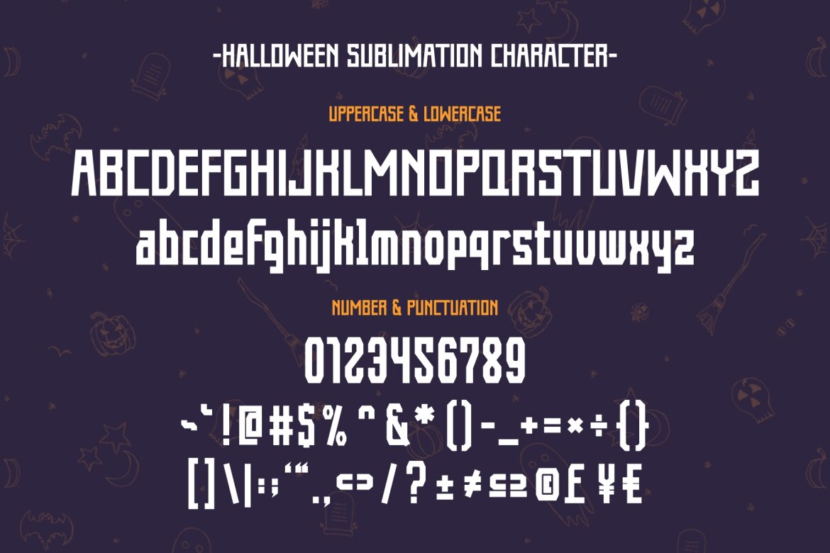 Halloween Sublimation - FREE Font - view 12