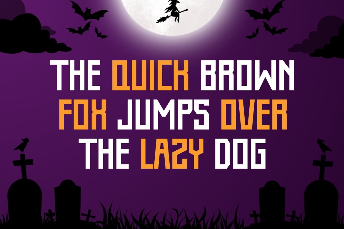 Halloween Sublimation - FREE Font - view 11