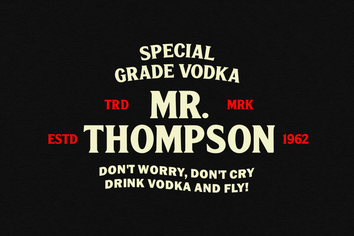 Calfimer Masquet FREE Serif Font - view 5