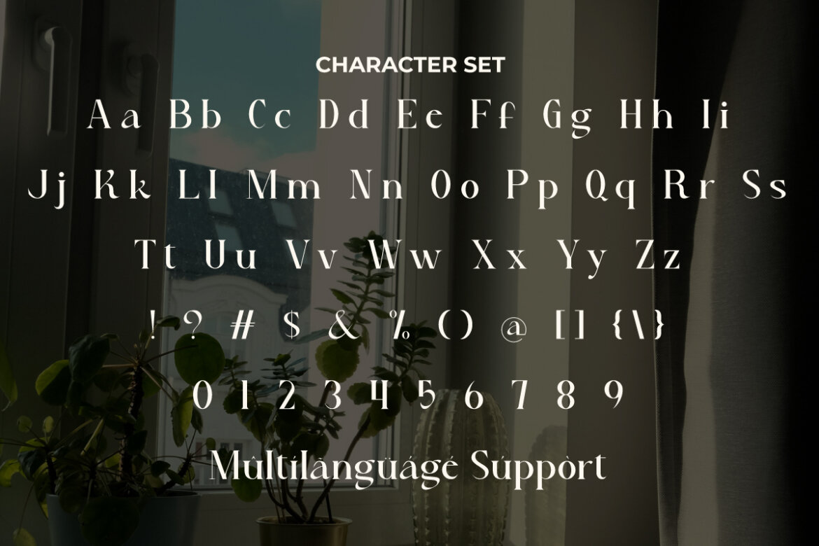 Rowan Julio FREE Font alternate