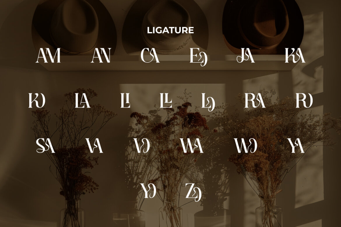 Rowan Julio FREE Font - view 7