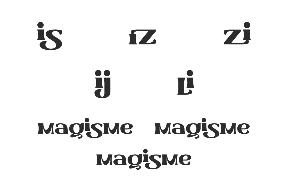 Magisme FREE Font - view 6
